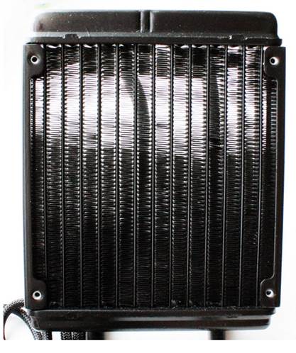 The radiator surface