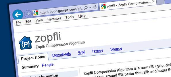 Google’s Zopfli seems cool