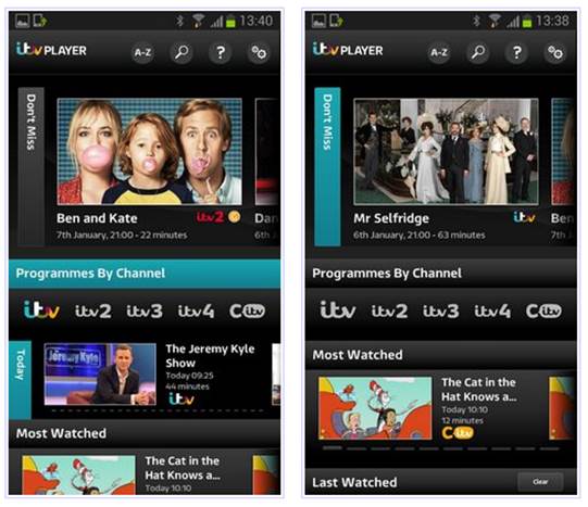 It has had catch-up services for the main terrestrial channels (BBC, ITV, Channel 4 and 5) integrated into its timeline for a while.