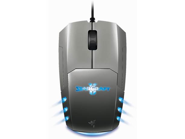 The Spectre Mouse is 5-button mouse, which is wonderfully light and, with Zero-acoustic Ultraslick mouse feet, glides effortlessly over any mouse surface