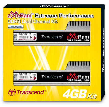 Transcend aXeRAM 4GB DDR3-2400MHz