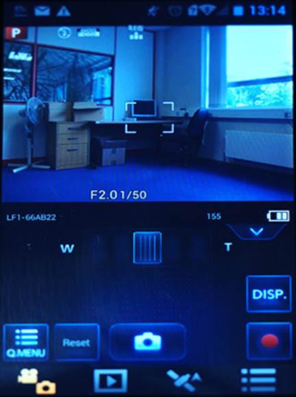 Panasonic LF1 remote control