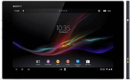 The new tablet of Sony may not have the highest res we’ve ever seen, but it’s totally suitable to play back 1080p video, swipe through the images and browse the internet.