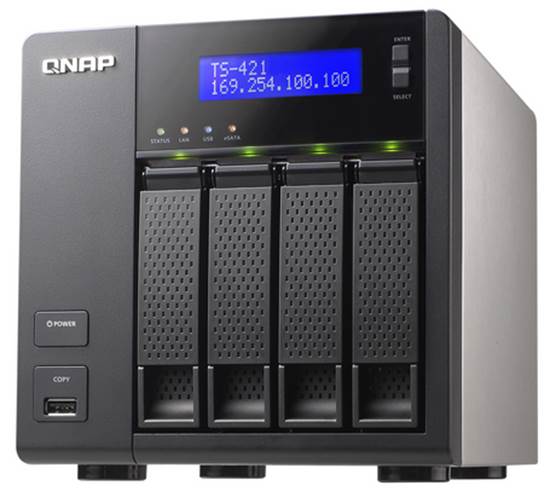 The QNAP Turbo NAS TS-221 is a good NAS with lots of features and an easy-to-use interface. 