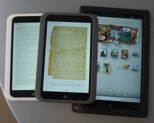  
Currently the nook HD and HD+ are around $179.69/$285.39

