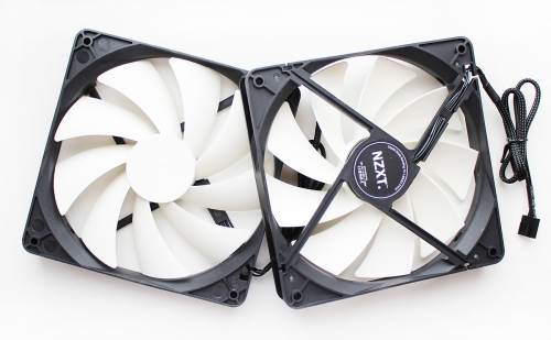 The 140mm NZXT FX-140 fans