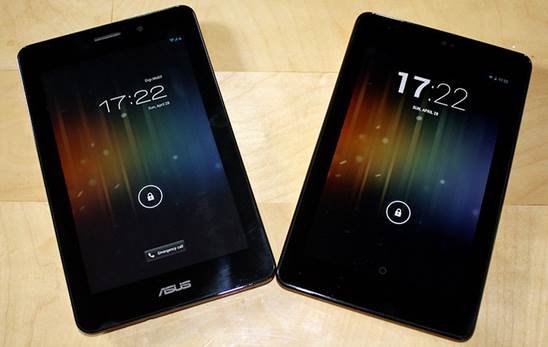 The physical similarity between the Fonepad and the Nexus 7 is striking