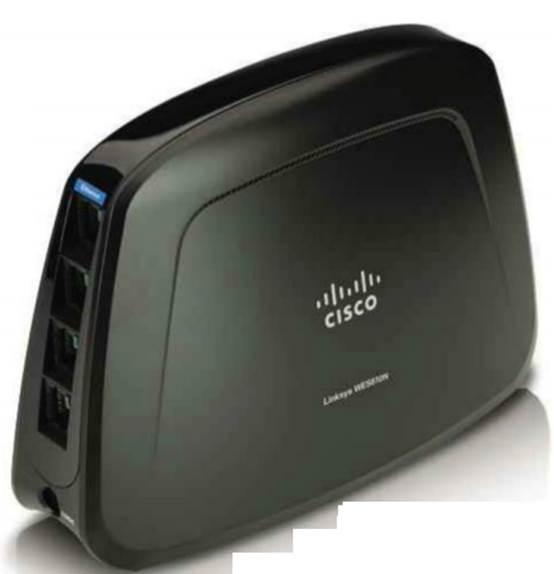 Use a wireless bridge, such as the Linksys WES61 ON, to connect a hotspot to a wired network