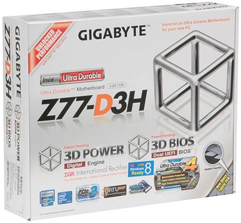 Gigabyte’s traditional packaging style