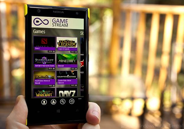Infinite Game Stream is a straightforward Windows Phone 8 client app for Twitch.tv.  What is Twitch.tv you ask?  Twitch is a leading video platform and community for gamers.  Twitch.tv provides content on gaming strategy, development and industry news.