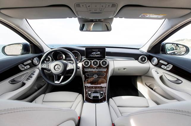 C-Class's cockpit is the new segment standard, but its hard to keep the piano-black-trimmed centre console smudge-free