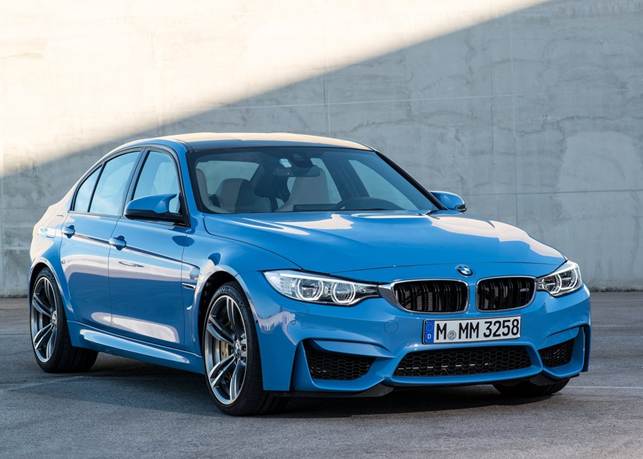 2015 BMW M3 Front Angle