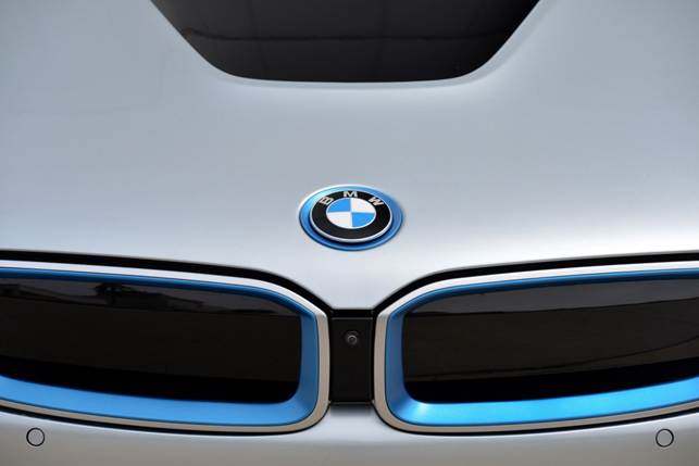 Like the i3, BMW's traditional grille is replaced by a plastic version on the i8