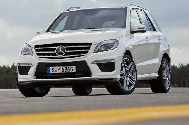 For any luxury family car, the ML63 is seriously fast