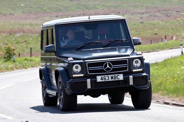 The G63 replaces the old supercharged G55 as the most powerful, quickest and most expensive version of the venerable G-class 4x4