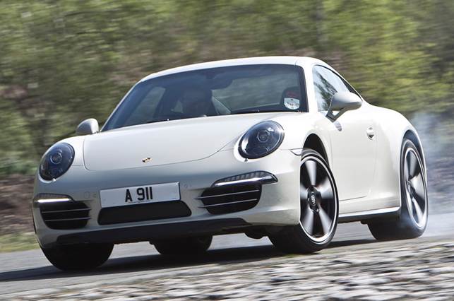 The 50th Anniversary Edition is based on the standard Carrera S but gains period trims and the Turbo's wide body