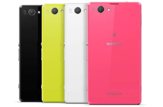 Sony Xperia Z1 Compact back view