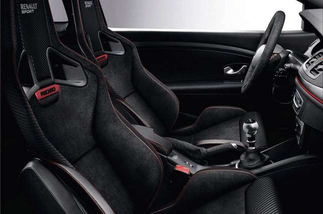 Supportive bucket seats hold you in place with ease during high-speed cornering