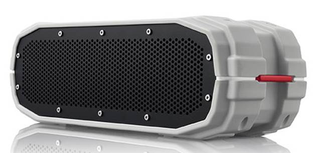 The Braven BRV-X portable outdoor speaker offers an IPX7 waterproof
rating