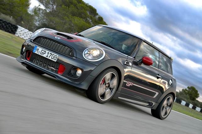 JCW GP is grippy, responsive and well balanced on track