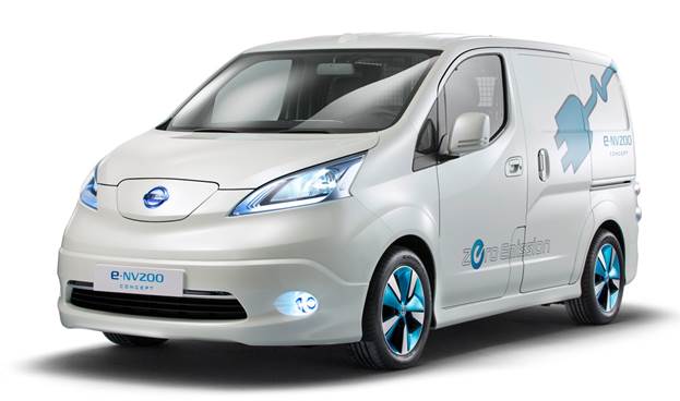 e-NV200 is easy to drive with a tight turning circle and significant payload; the same as the current NV200. There are no compromises just advantages of going electric.
