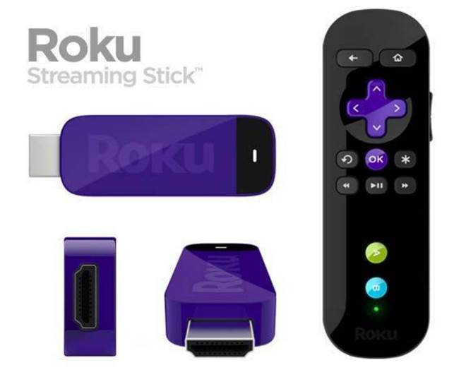 Roku Streaming Stick and remote