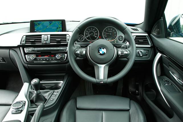 Step inside and the spacious, high quality interior of the BMW 435i still impresses