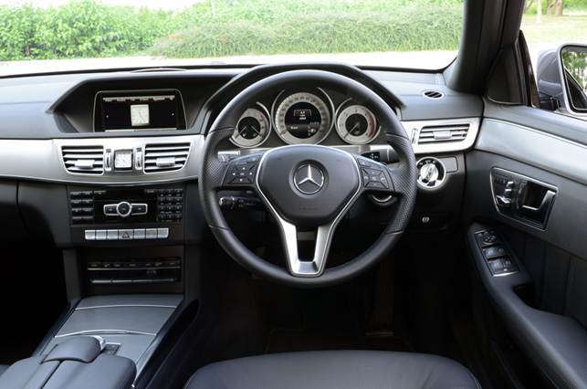 For a simple, attractive and functional interior the E-class will not disappoint