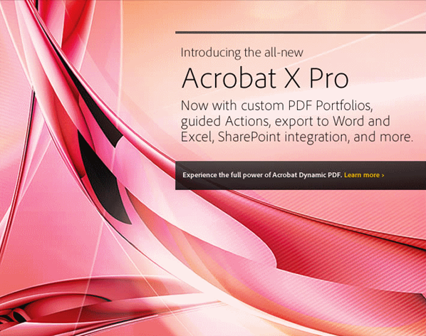 Description: Description: Acrobat X Pro