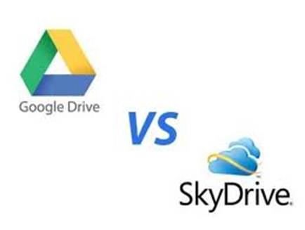 Description: Google Drive vs. SkyDrive
