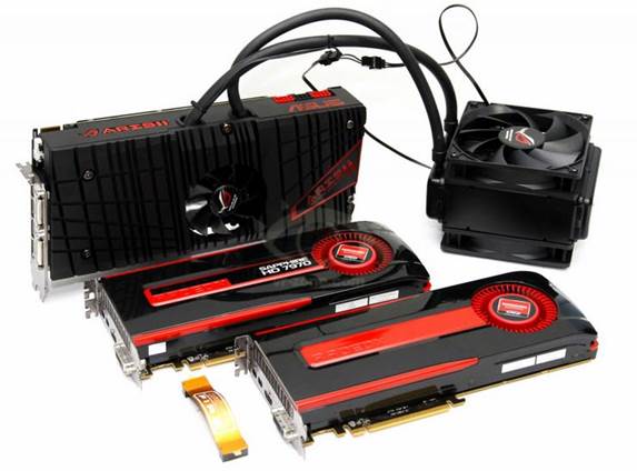 The ARES 2 achieves its godly might from dual Radeon HD 7970 GHz Edition CPUs and a massive 6GB GDDR5 video memory, impressively condensed in a standard 2-slot height. 