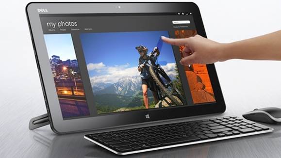 Dell XPS 18 as a tablet