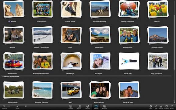 iPhoto doesn't allow advanced Photoshop- style manipulation such as layers, but for the majority of users there is more here accounts you connect.