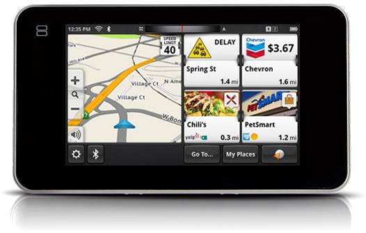 Magellan Smart GPS’s interface