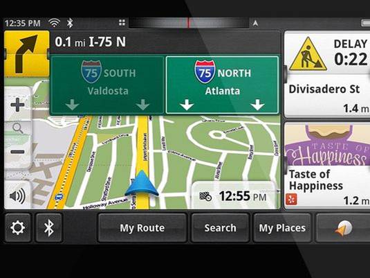 Routing and navigating interface
