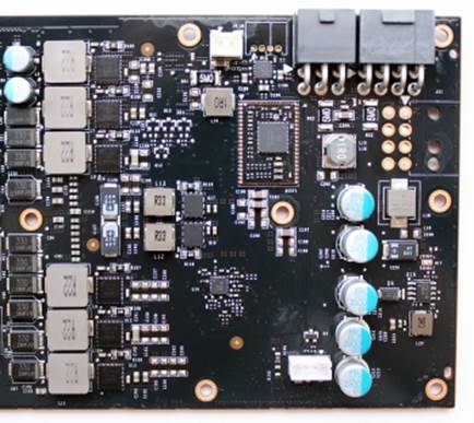 The GPU's regulators consist of 6 phases of GPU-based DrMOS semiconductor