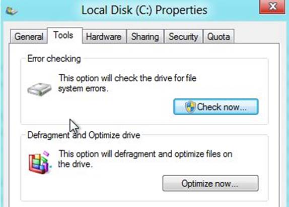 To use it, right-click a drive in Explorer and select 'Properties'. Here you'll see the Defrag tool (called Optimize in Windows 8).
