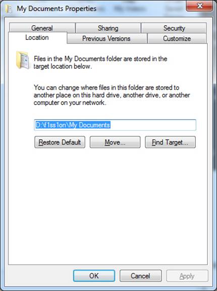Move you standard user folders off Windows’ drive to limit OS slowdown