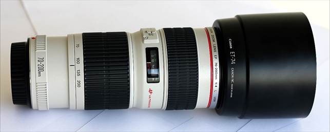 Description: Canon EF 70-200mm f/4L USM
