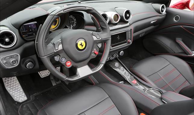 Ferrari California T interior
