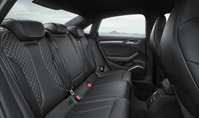Audi S3 back seats