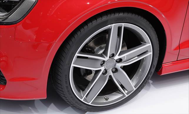 Audi S3 wheel detail
