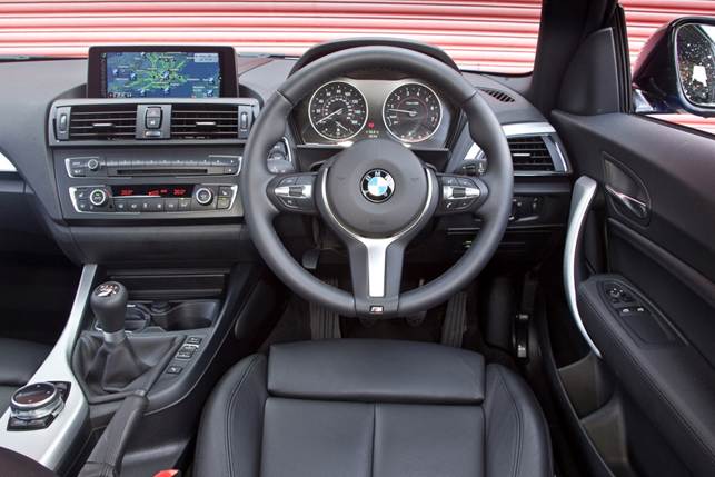 Step inside and the spacious, high quality interior of the M235i still impresses