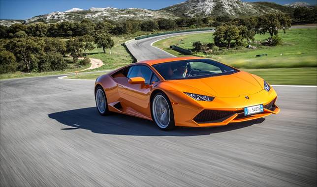 According to our test, the baby Lambo is quicker than not just the Ferrari 458 Italia but also its big brother, Lambo’s Aventador