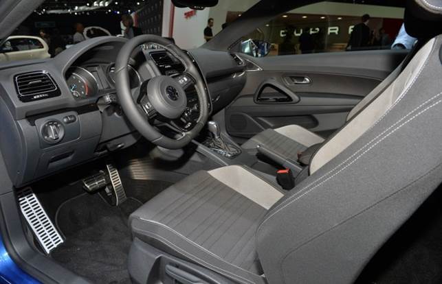Description: Volkswagen Scirocco R interior