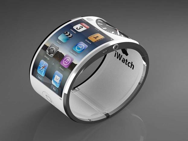 The iWatch will have a 2.5-inch rectangular screen, and it will be out in October.