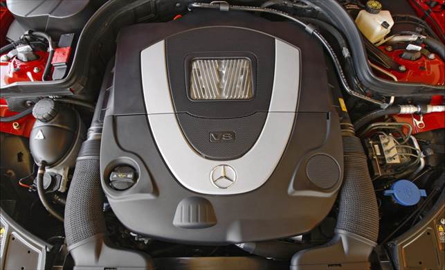 Mercedes-Benz S-Class Coupe V-8 engine