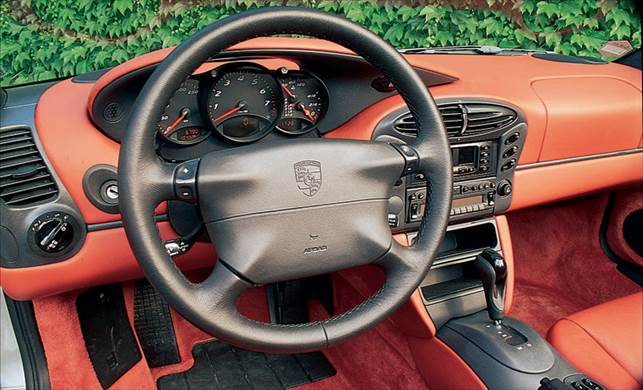 Description: Porsche Boxster 986 interior