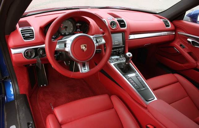 Description: Porsche Cayman S interior