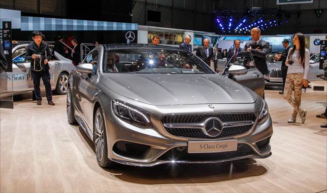 Mercedes-Benz S-Class Coupe front view